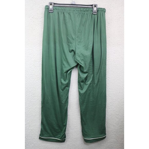 Born Green Long Sleeve Pajama Set-Size Large-Drawstring-Soft - Picture 6 of 16